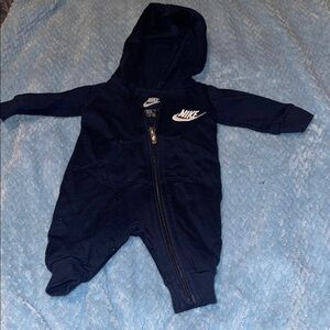Nike Blue Footies One Piece